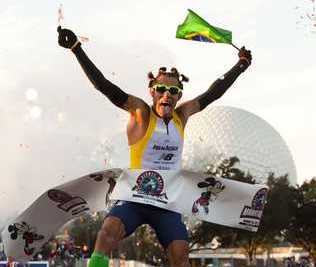 Brazilian runner wins seventh Disney Marathon title