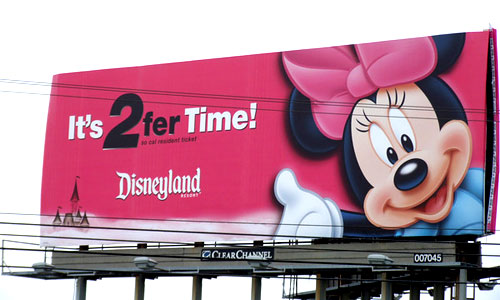 Disneyland So-Cal 2fer Commercial x 2