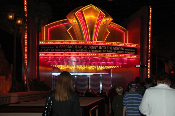 Dining in Disney's Great Movie Ride