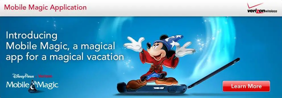 Disney Mobile Magic for Verizon Customers