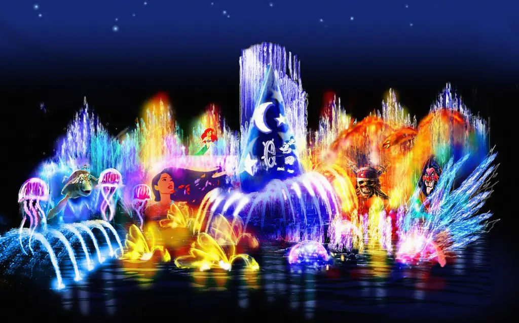An Entertaining Look at Disneyland's â€œWorld of Colorâ€ Construction