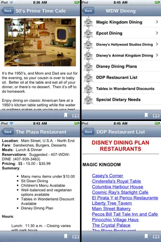 Walt Disney World Guide for iPhone Updated