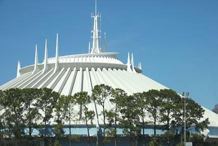 Disney World Space Mountain Post Show with the New Ending
