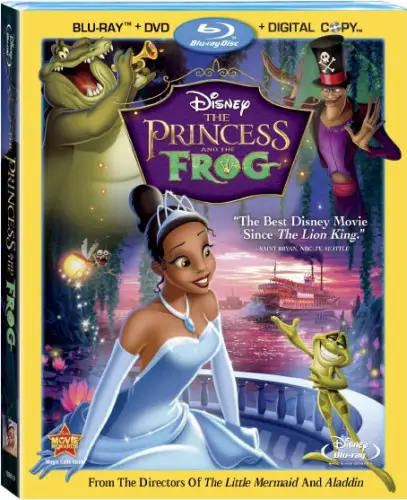 Save $10 off the Princess & the Frog Blu-Ray/DVD Combo Pack
