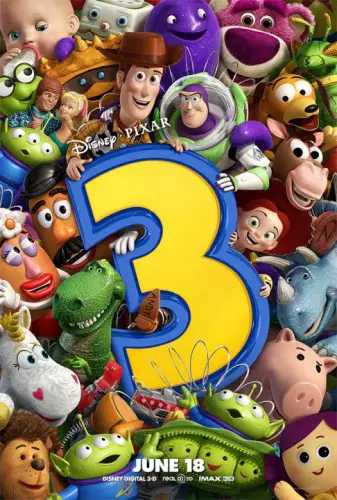 Disney's Toy Story 3 Movie Poster - Group Shot