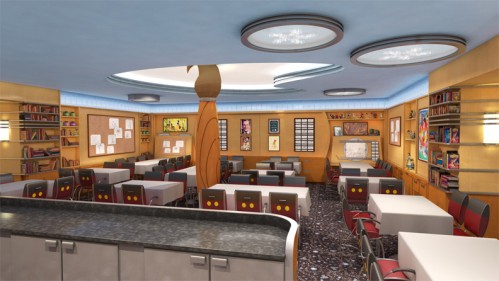 Take a video tour of the Animator’s Palate on the Disney Dream