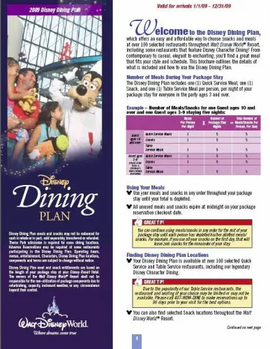 Ask us a Disney Question: Is the Dining Plan Worth It for Vegetarians?