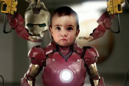 Marvel's Newsest Movie - Iron Baby