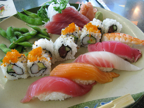 Disney Food Confession - Chef's Platter Sushi