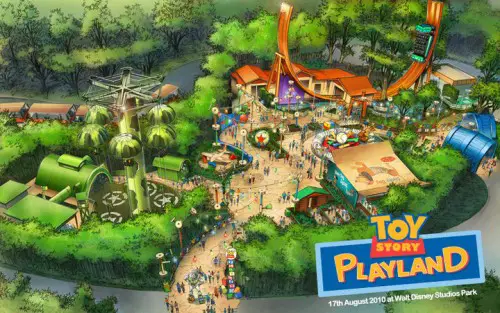 Toy Story Playland Opens August 17th 2010 at Disneyland Resort Paris