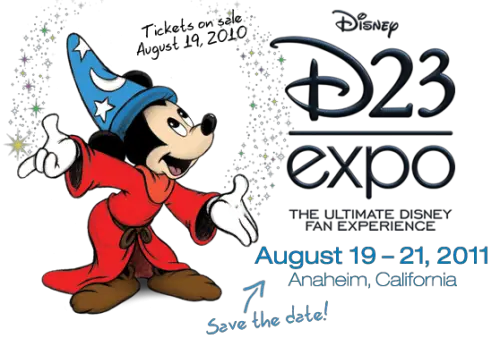 D23 Expo 2011 - Tickets go on sale soon!