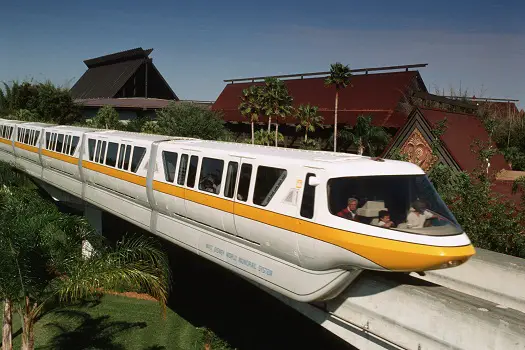 Disneyworld expands Monorail Track
