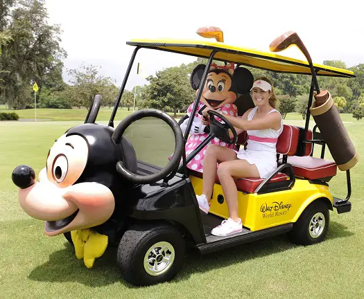 LPGA golfer Paula Creamer celebrates 24th Birthday at Walt Disney World