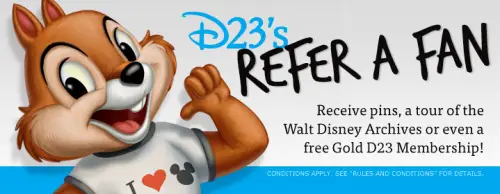 D23′s Refer a Fan Offer