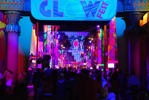 As Glow Fest Fades, Tron Moves In