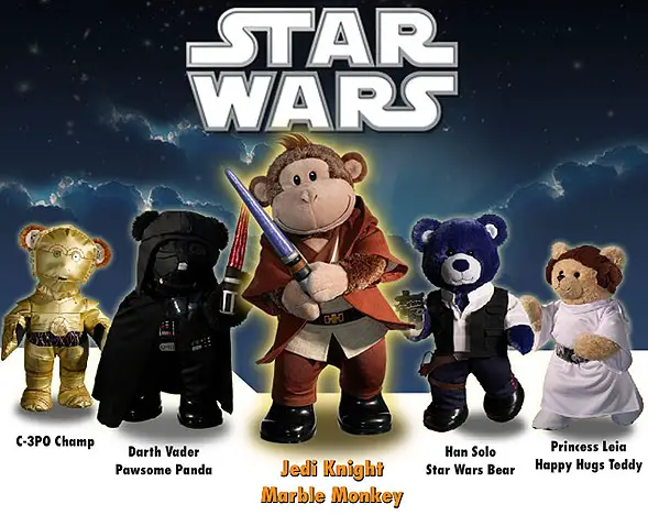 teddy bear in star wars