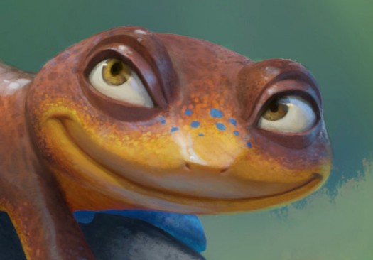 Concept Art from Pixar's "Newt" Movie