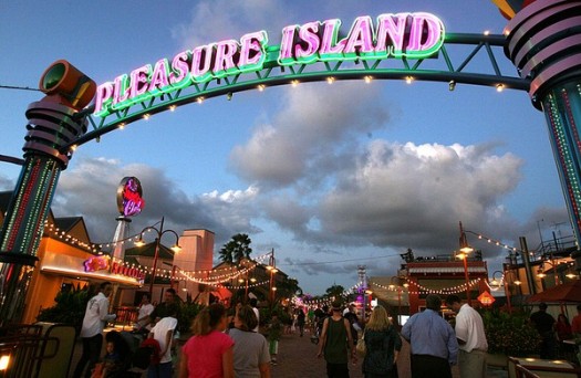 Signs of life at Disney World’s Pleasure Island