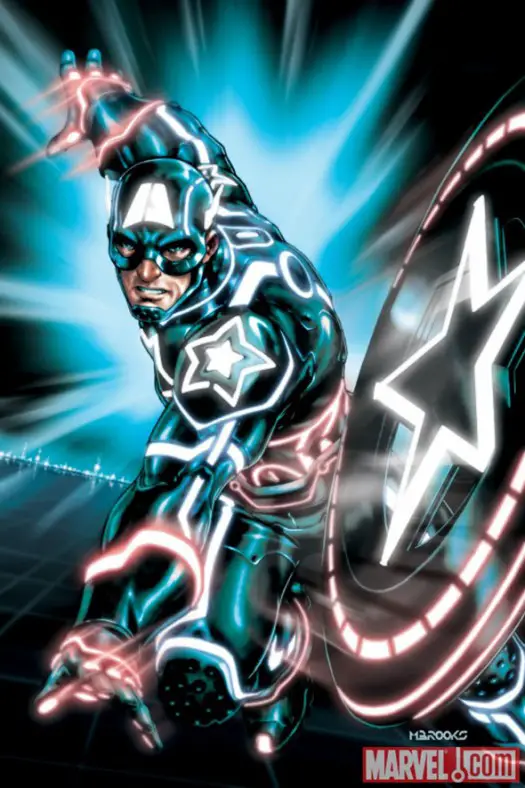 Marvel Invades the Tron Legacy Universe
