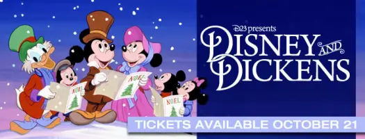 D23's "Disney and Dickens" Celebration