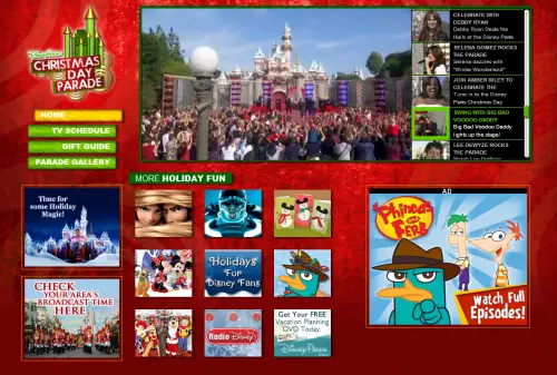 Disney Online Celebrates Countdown To ‘Disney Parks Christmas Day Parade’ On ABC With Dedicated Website