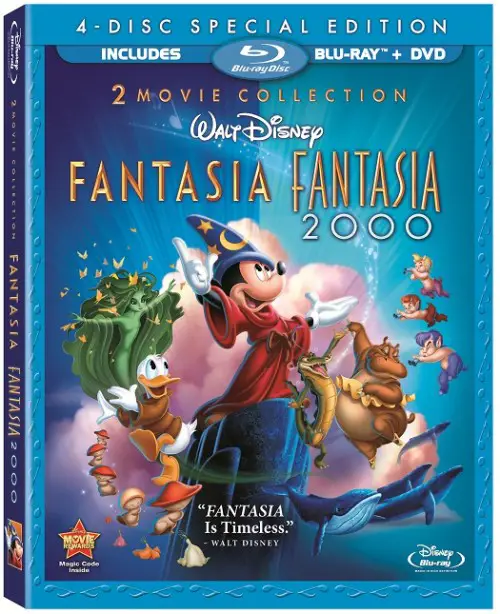 Relive a classic: Fantasia and Fantasia on Bluray/DVD