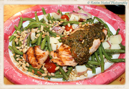 Quick Eats - Grilled Salmon from Sunshine Seasons