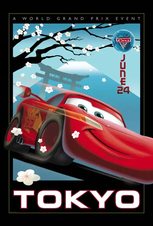 CARS 2 World Grand Prix Gets New Poster Treatment