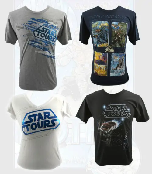 Gear Up with NEW Star Tours Merch!