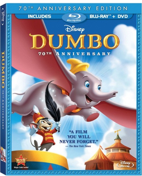 Blu-ray Review: Dumbo- The 70th Anniversary Edition