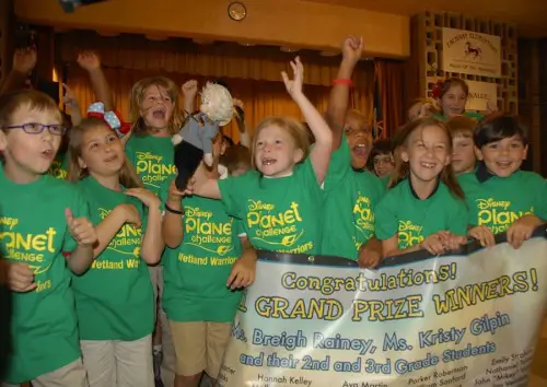 Second and Third Graders From Louisiana Win Disney’s Planet Challenge and Trip to Disneyland