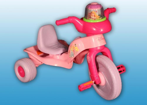 Disney Princess Plastic Trikes Recalled by Kiddieland Due to Laceration Hazard
