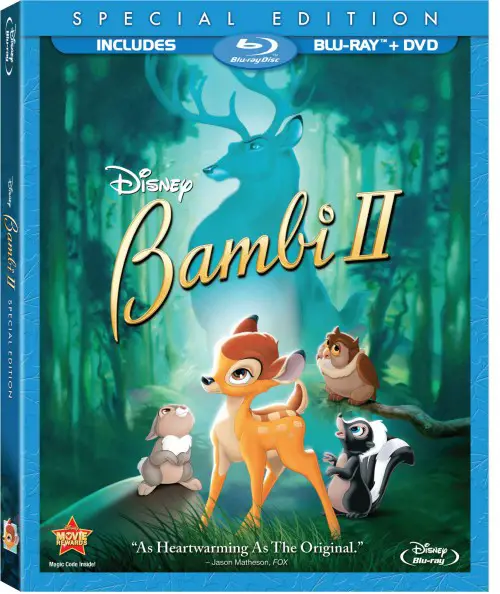 Bambi II Blu-ray and DVD Combo Pack Review