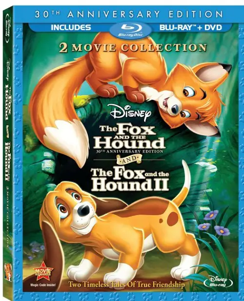 Fox and the Hound and Fox and the Hound 2 Coming to Bluray August 9, 2011
