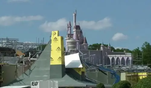 Video: Magic Kingdom Fantasyland Construction Update