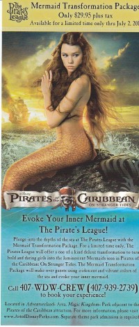Mermaid Makeovers at the Pirate's League