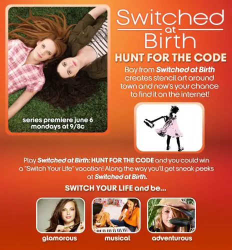 Switched at Birth: Hunt for the Code Sweepstakes