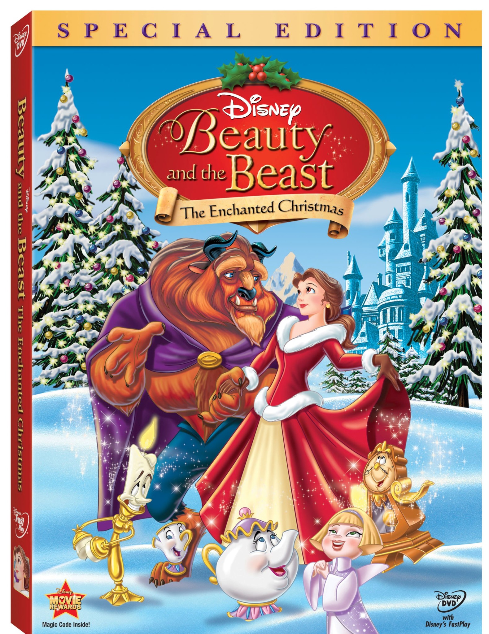 Beauty and the Beast on Blu-ray October 4th with bonus releases!