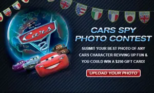 Cars 2 Spy Photo Contest