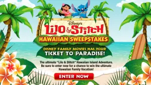 Disney Family Movies - Lilo and Stitch Hawaiian Sweepstakes