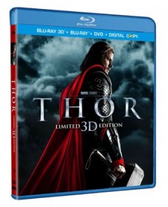 "Thor" Strikes on Blu-Ray and DVD 9/13/11