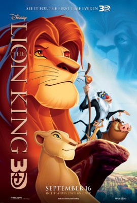 Disney's "The Lion King 3D" #1 at the Box Office