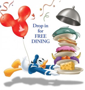Now Booking Disney World Free Dining Packages for 2011-2012