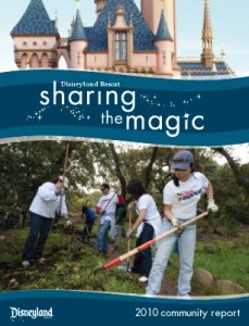 Disneyland Resort Releases 2010 Community Report