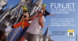 Funjet Vacations Announces "Funjet to a Fairy Tale Adventure" Contest