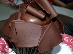 Disney Food Confession - Chocolate Peanut Butter Cupcake