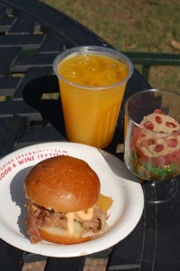 Epcot Food & Wine Festival Food Review - Hawaiian Booth