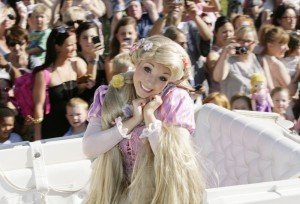 Rapunzel Welcomed As 10th Disney Princess, Watched By The World's Media And Celebrities