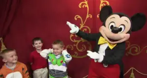 Mickey Tests Some Magic Words at Walt Disney World