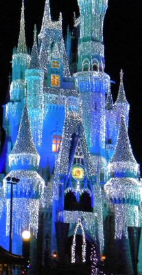 Capturing Disney in Pictures: 4th Day of Christmas viewing Castle Dreamlights